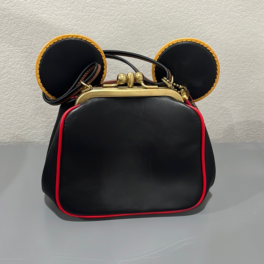 Coach X Keith Haring Disney Kisslock Bag